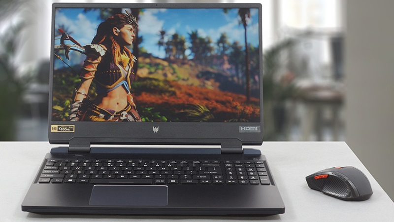 Acer laptop thiết kế hầm hố, mạnh mẽ, phù hợp sinh viên CNTT