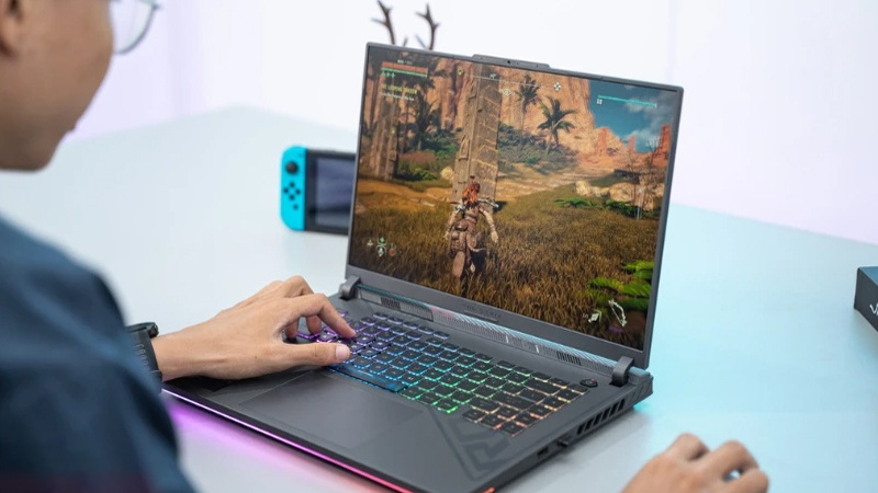 Asus ROG Strix G16 được thiết kế sang trọng, mạnh mẽ Asus ROG Strix G16 có cấu hình mạnh mẽ