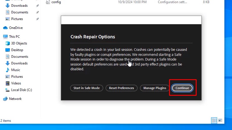Bấm Continue hoàn thành cài đặt và kích hoạt dùng thử Bấm Continue hoàn thành cài đặt và kích hoạt dùng thử