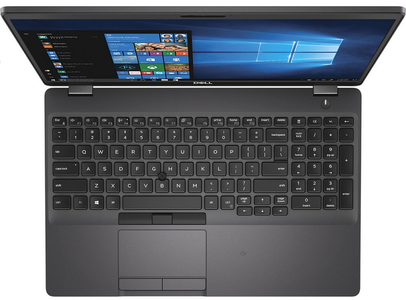 Bàn phím Latitude 5501 thiết kế khoa học, phím số riêng tiện lợi cho nhập liệu