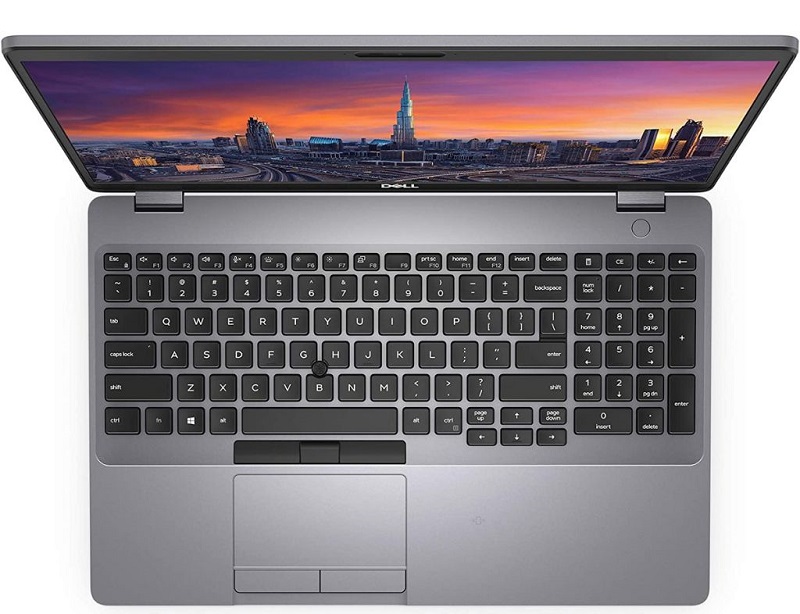 Bàn phím Dell Precision 3571 gõ êm, hành trình sâu, không mỏi tay