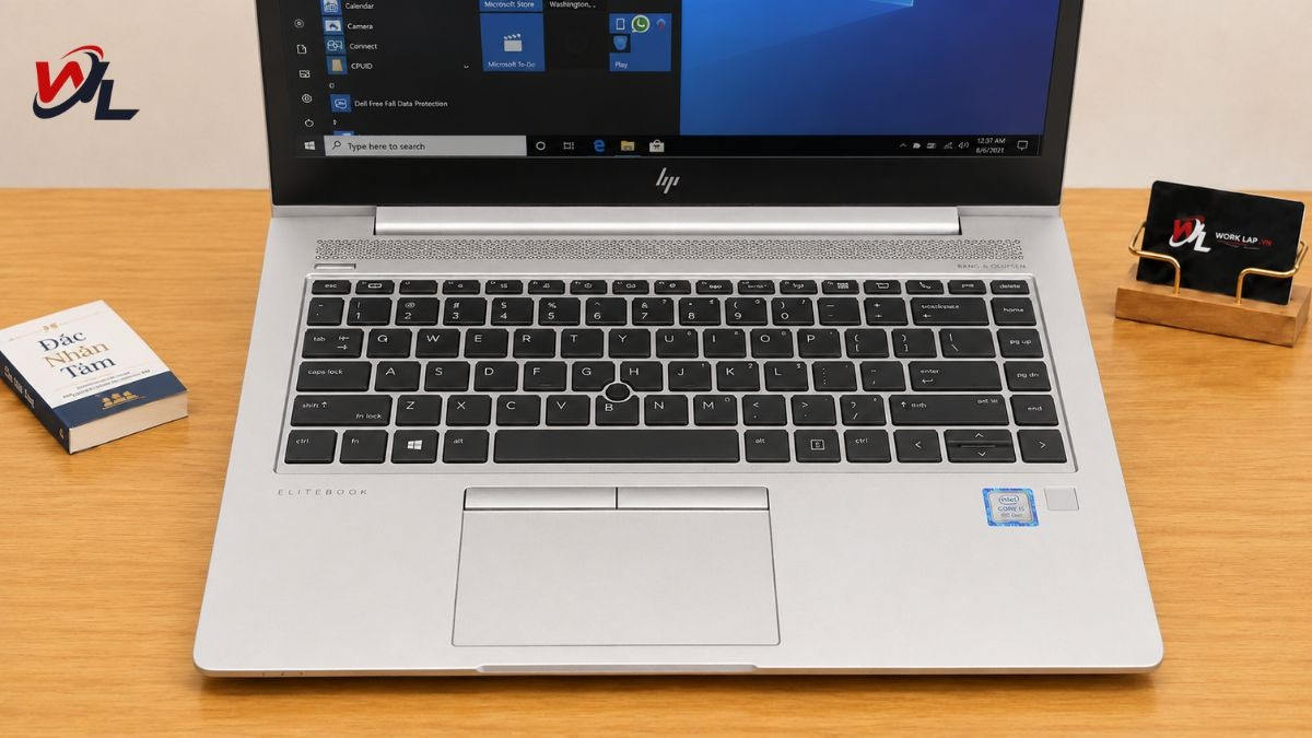 Laptop có bàn phím chiclet gõ sâu, dễ sử dụng Bàn phím chiclet gõ sâu
