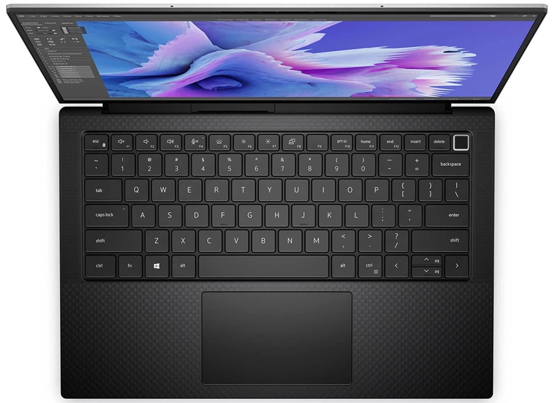 Trackpad lớn, phủ kính mượt mà, thao tác vuốt dễ dàng, chính xác Máy có bàn phím chiclet 81 phím, hành trình ngắn