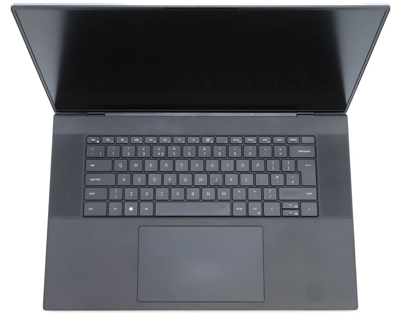 Touchpad lớn, phản hồi nhanh, tối ưu trải nghiệm làm việc Bàn phím Dell Precision 5750 thiết kế khoa học, độ nảy tốt