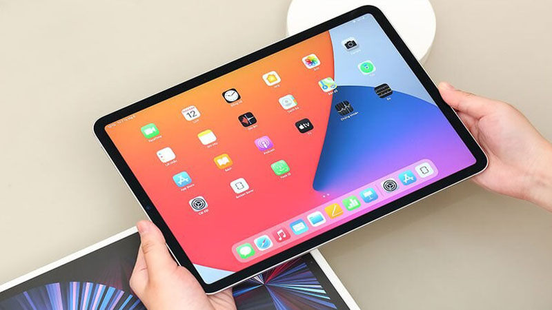 Máy tính bảng có các mức dung lượng từ 32GB đến 512GB