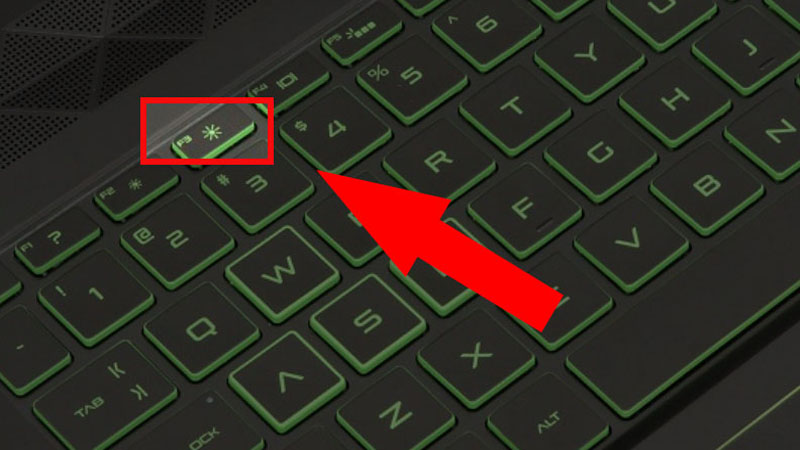 Đèn bàn phím laptop HP giúp làm việc hiệu quả vào ban đêm