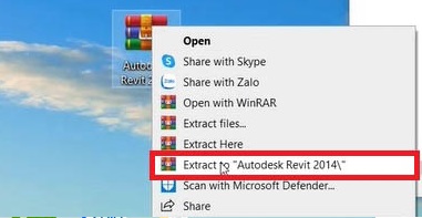 Bạn sử dụng phần mềm giải nén như WinRAR