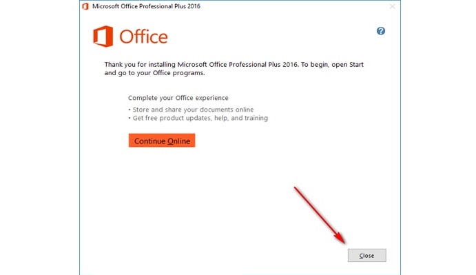 Tiếp tục nhấn chọn vào nút Đóng để tiếp tục Tiếp tục nhấn chọn vào nút Đóng để tiếp tục
