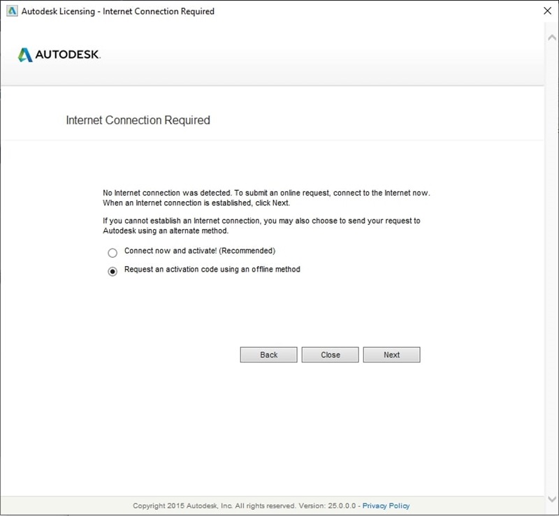 Chọn “Request an activation code using an offline method” rồi nhấn “Next” Chọn “Request an activation code using an offline method” rồi nhấn “Next”