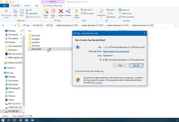 Nhấn "Chạy" Nhấn "Chạy"
