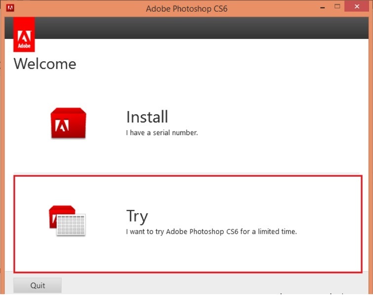 Ngắt kết nối mạng internet của thiết bị và chọn vào Try