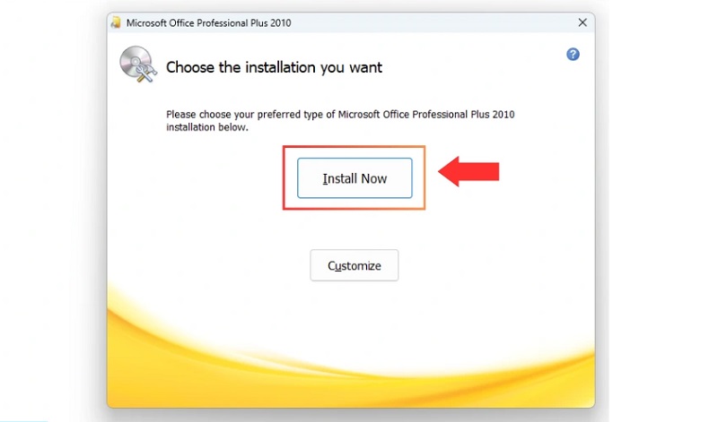 Chọn ngay vào mục Install Now Chọn ngay vào mục Install Now