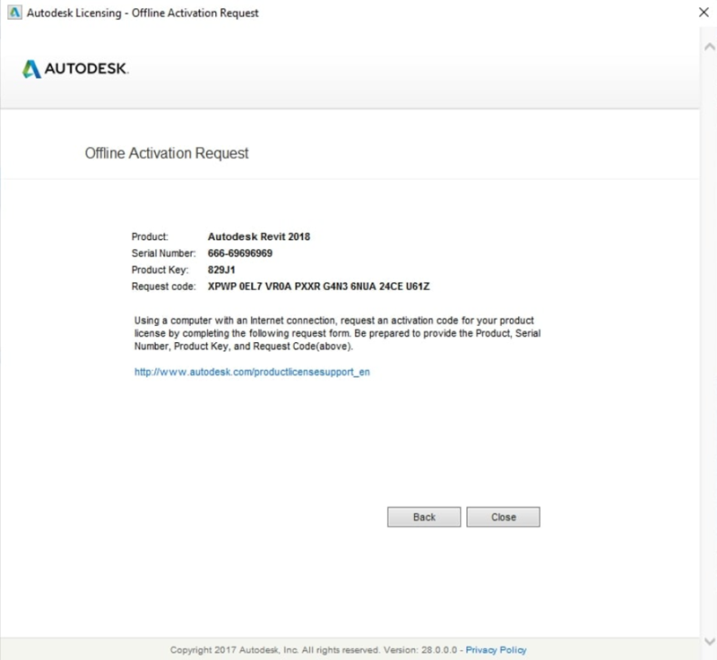 Khi báo lỗi kích hoạt, chọn “Close”, sau đó nhấn “Back” để quay lại Khi báo lỗi kích hoạt, chọn “Close”, sau đó nhấn “Back” để quay lại