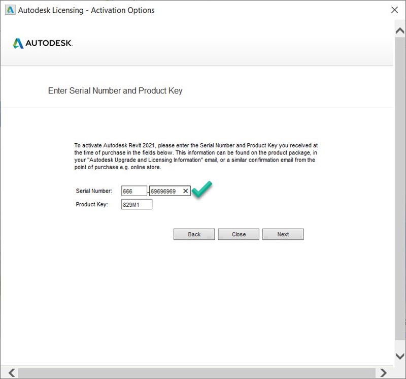 Chọn “Activate”, nhập Serial Number và Product Key tương ứng Chọn “Activate”, nhập Serial Number và Product Key tương ứng