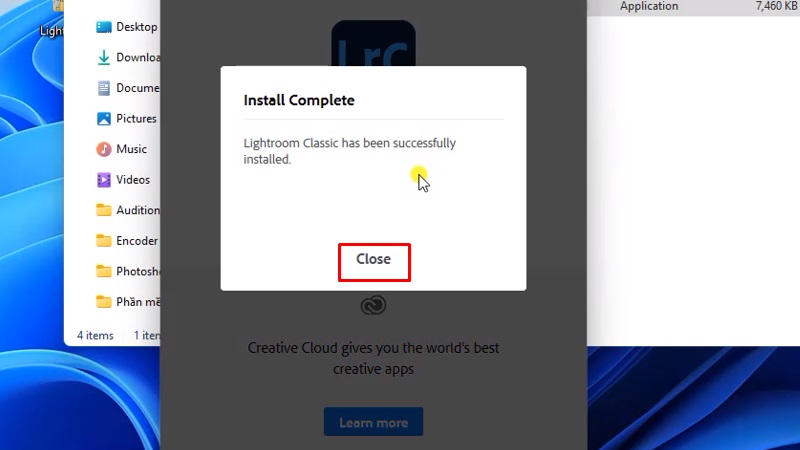 Nhấn chọn vào mục “Close” để kết thúc Nhấn chọn vào mục “Close” để kết thúc