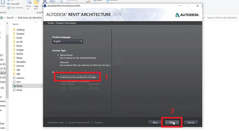 Làm theo hướng dẫn của hình