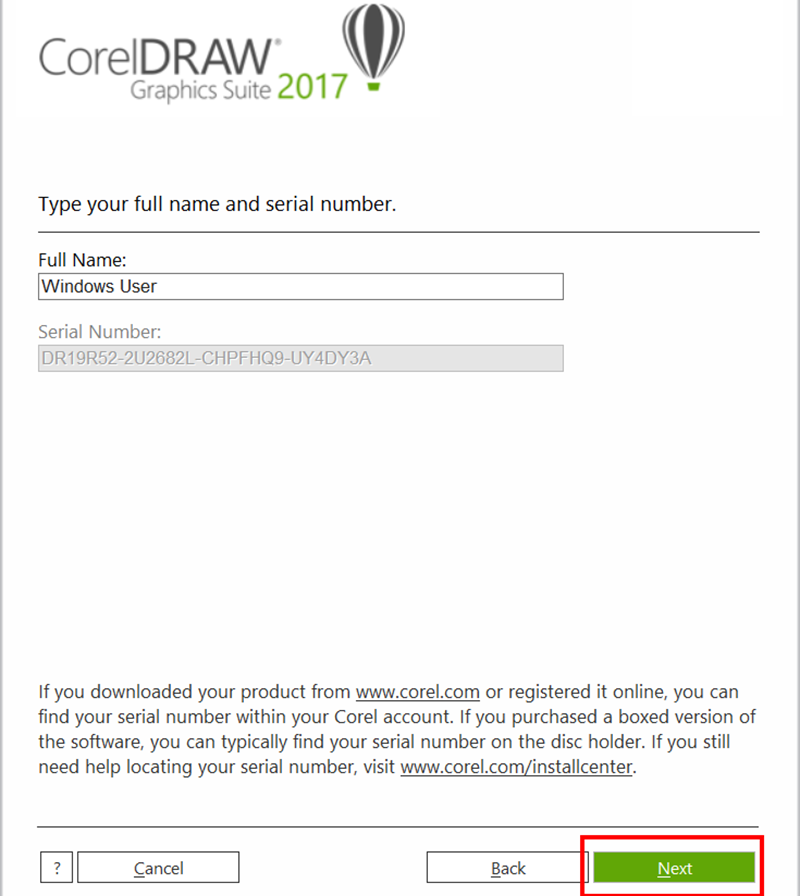 Nhấn Next để tiếp tục các bước trong quá trình cài đặt phần mềm