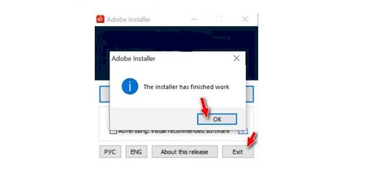 Chọn vào OK để hoàn tất