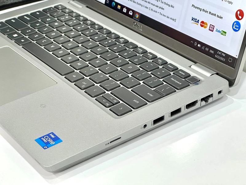  Dell Latitude 5421 cũ có đầy đủ cổng kết nối tiện lợi