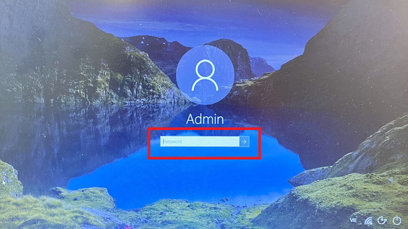 Cài mật khẩu để đảm bảo an toàn thông tin