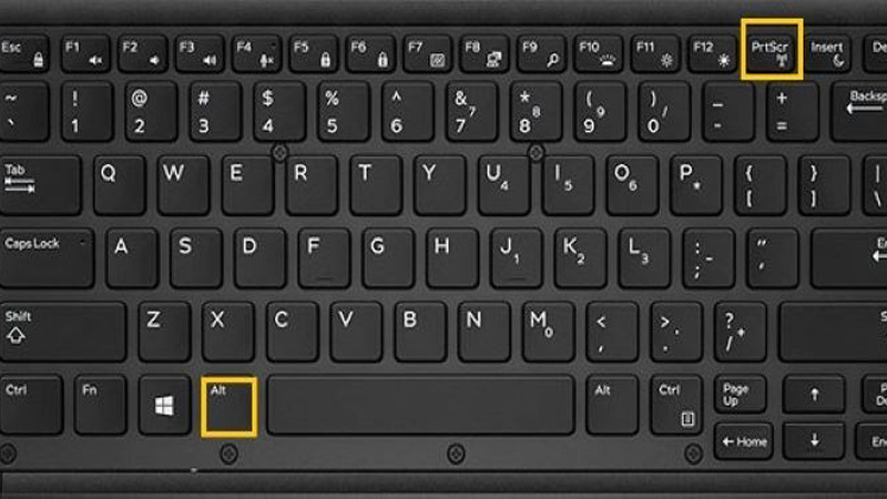 Nhấn Alt + Prt Sc để chụp lại 1 cửa sổ đang hoạt động