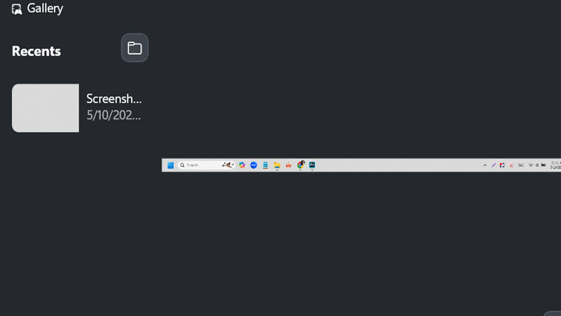 Những ảnh đã chụp bằng Game Bar sẽ nằm trong mục Gellary Những ảnh đã chụp sẽ nằm trong mục Gellary