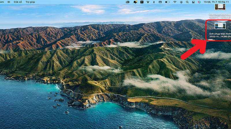 Ảnh chụp màn hình macbook được lưu vào bộ nhớ máy Ảnh chụp màn hình được lưu vào bộ nhớ máy