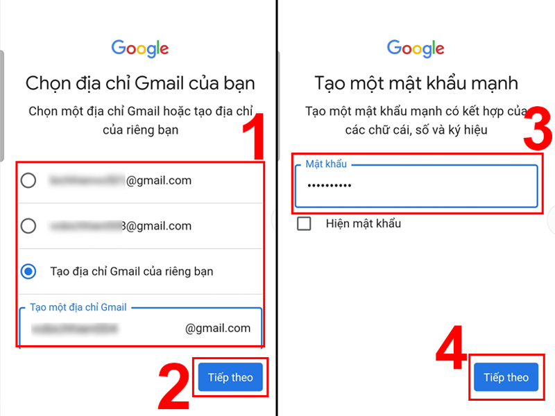 Hướng dẫn cách lập tài khoản CH Play Cách lập tài khoản CH Play