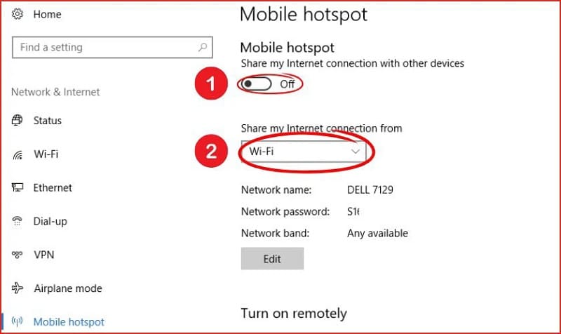 Thực hiện theo hướng dẫn để chọn đúng nguồn mạng Tiến hành theo hướng dẫn để chọn đúng nguồn mạng
