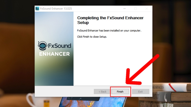 Bấm vào Finish để hoàn thành việc cài đặt Chọn Finish để hoàn tất việc cài đặt