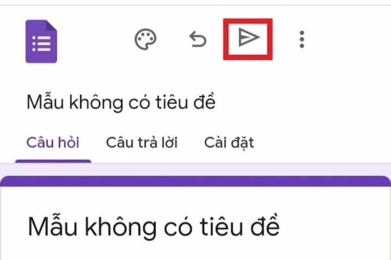 Thực hiện xong câu hỏi hãy bấm vào biểu tượng gửi Sau khi xong câu hỏi hãy bấm vào biểu tượng gửi