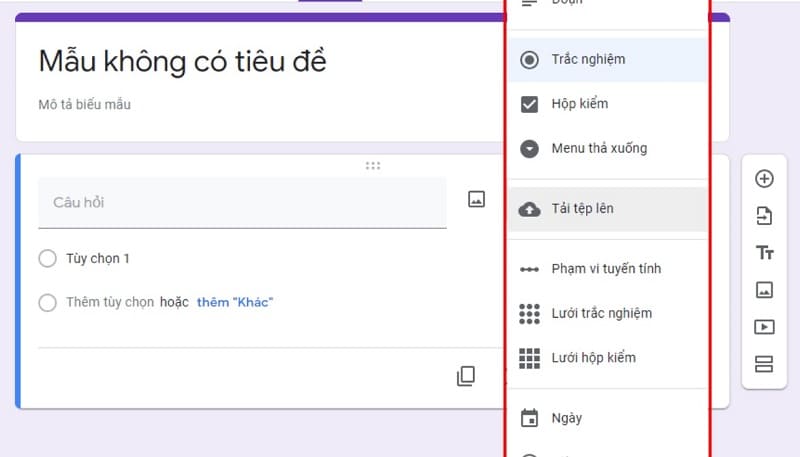 Xác định dạng câu hỏi mà bạn muốn làm Xác định dạng câu hỏi muốn thực hiện