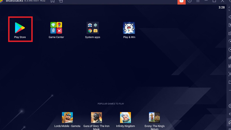 CH Play được cài đặt xong thấy hiện ra giao diện của CH Play CH Play được cài đặt xong