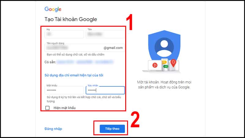 Mở CH Play và nhấn “Thêm tài khoản” để bắt đầu
