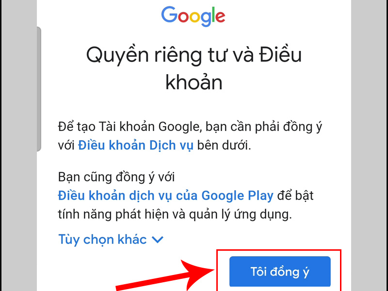 Chọn tôi đồng ý để xác nhận thông tin Chọn tôi đồng ý để xác nhận