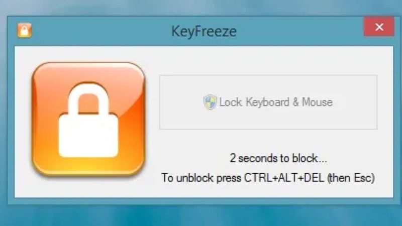 Sử dụng KeyFreeze để tắt bàn phím laptop win 11 Dùng KeyFreeze để tắt bàn phím laptop win 11
