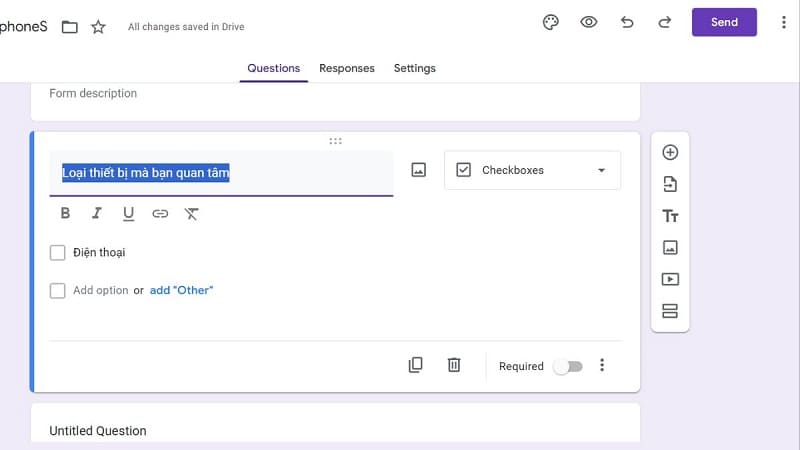 Tiến hành nhập nội dung và thực hiện tùy chỉnh Nhập nội dung và tiến hành tùy chỉnh