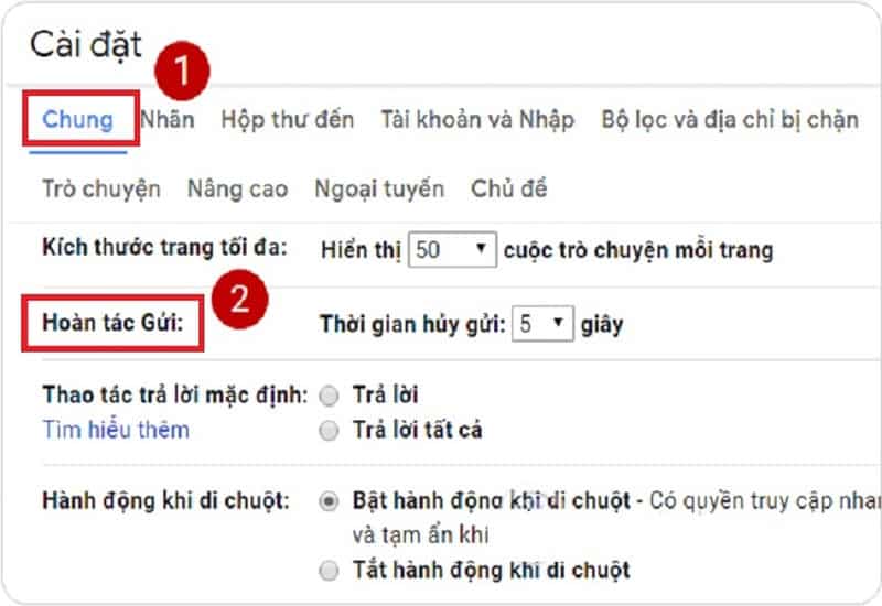 Cách thu hồi email đã gửi trong Gmail qua máy tính nhanh chóng Hướng dẫn cách thu hồi email đã gửi trong Gmail trên máy tính