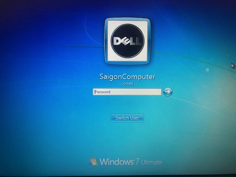 Cài đặt mật khẩu cho laptop win 7