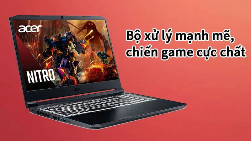 Cấu hình mạnh mẽ chơi game thoải mái Cấu hình mạnh mẽ