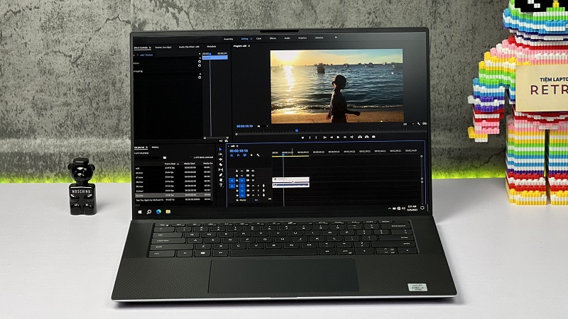 Dell Precision 5550 i7 sở hữu chip i7 10850H và card Nvidia Quadro T2000 mạnh mẽ.