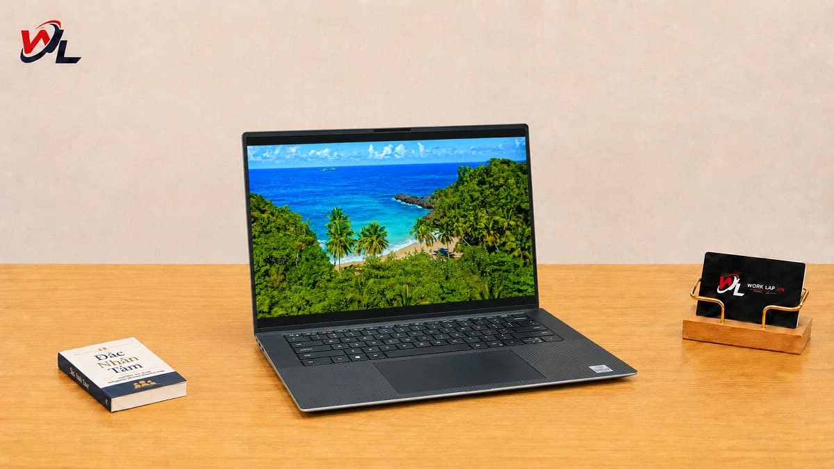 Dell Precision 5550 i7 sở hữu chip i7 10850H và card Nvidia Quadro T2000 mạnh mẽ.