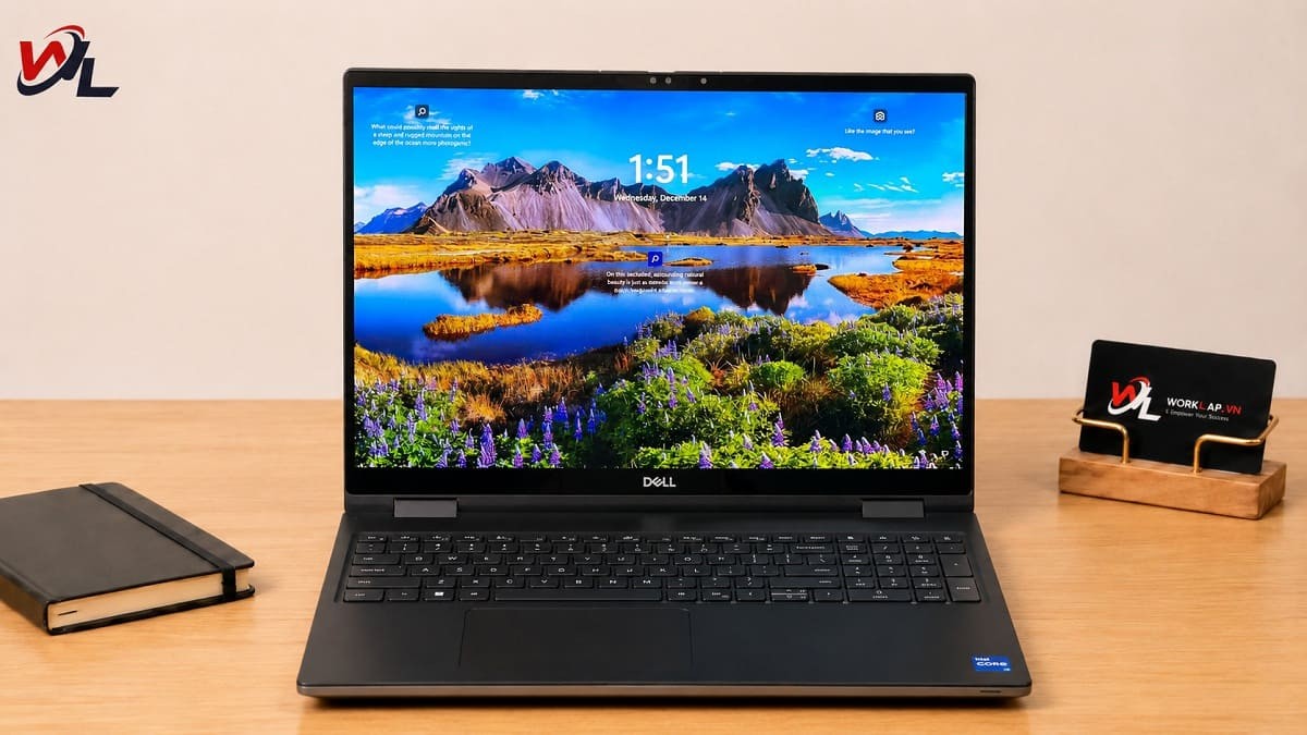 Ổ cứng SSD 512GB, tốc độ đọc ghi nhanh, lưu trữ lớn Laptop Dell Precision 7670, Core i7, card Nvidia RTX A2000 mạnh mẽ