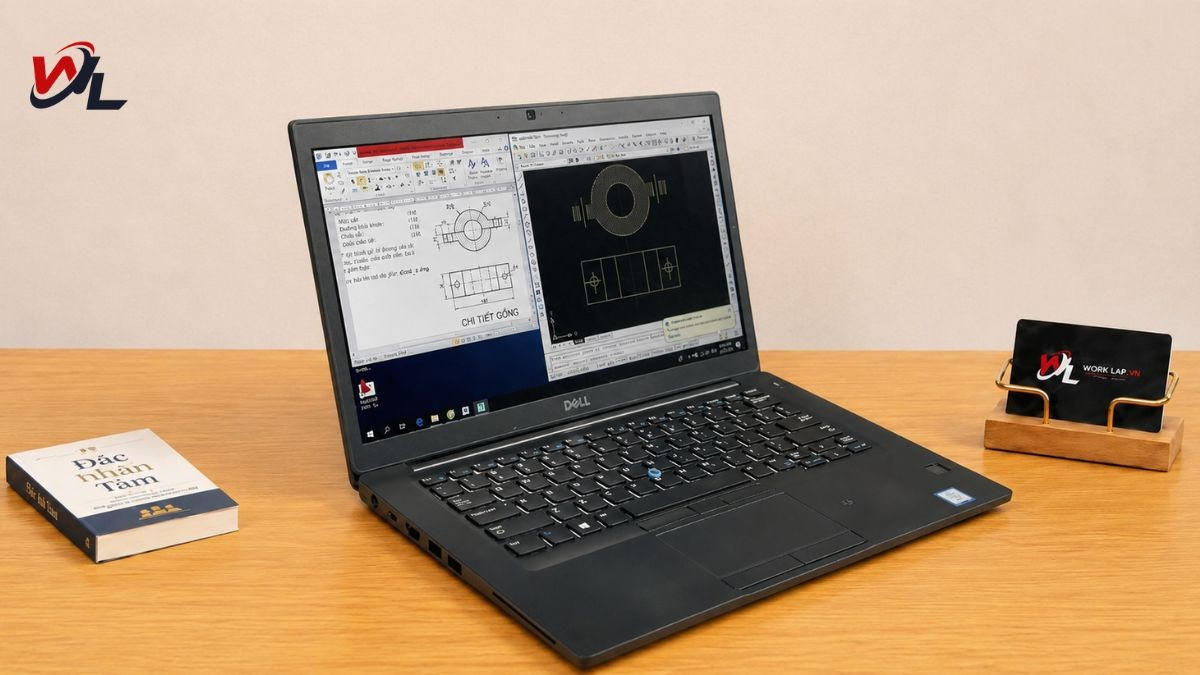 Dell Latitude 7490 có thể xử lý đa nhiệm, phù hợp làm việc văn phòng Máy có thể xử lý đa nhiệm