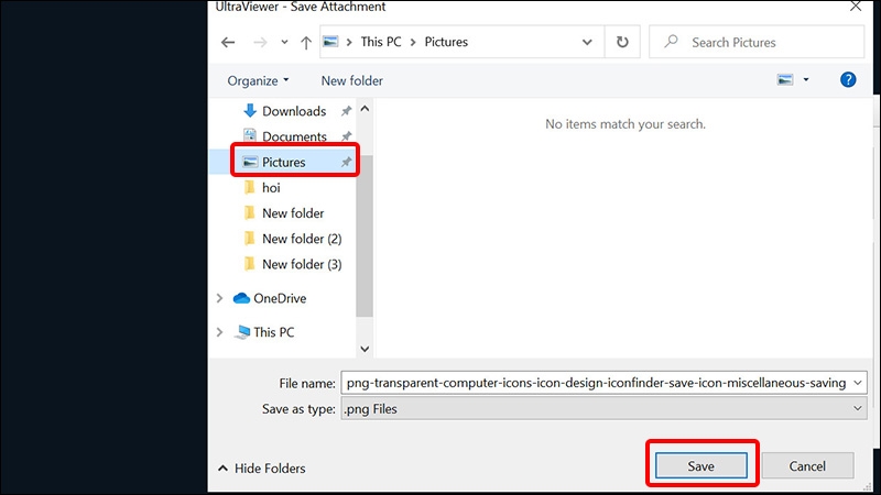 Chọn thư mục lưu file và nhấn “Save” một lần nữa để hoàn tất Chọn thư mục lưu file và nhấn “Save” một lần nữa để hoàn tất