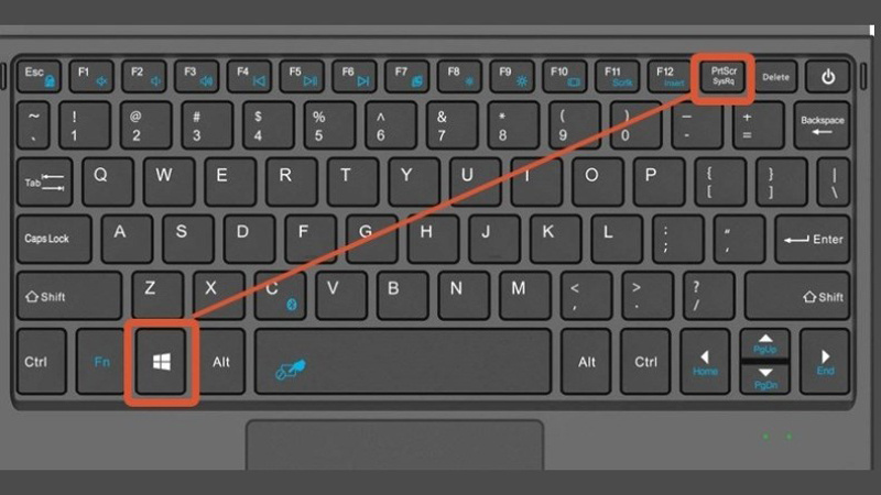 Cách chụp màn hình máy tính Dell trực tiếp