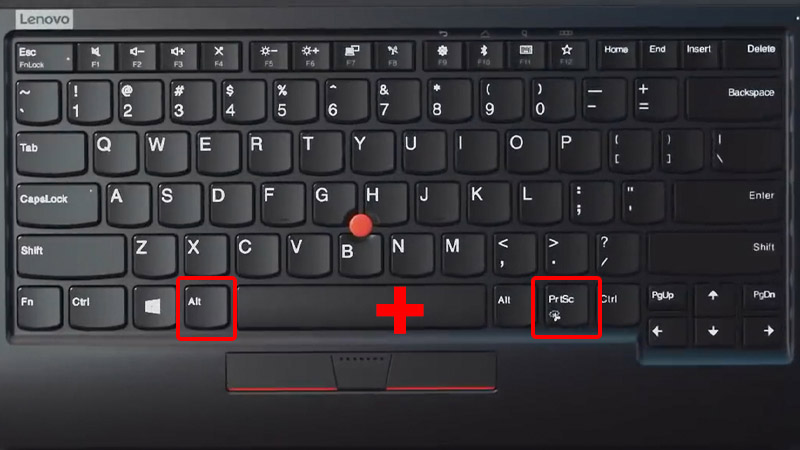 Nhấn tổ hợp phím Alt + Print Screen