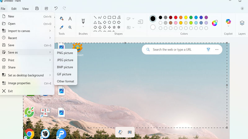 Chọn File – bấm vào Save As Chọn File – bấm vào Save As