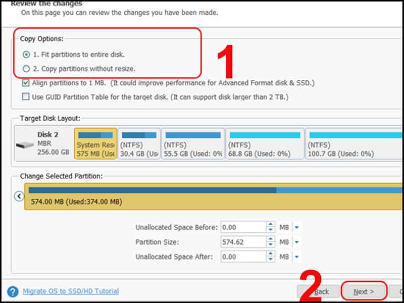 Giữ nguyên phân vùng và dữ liệu khi chuyển từ HDD sang SSD Dùng MiniTool Partition Wizard để di chuyển Windows sang SSD an toàn