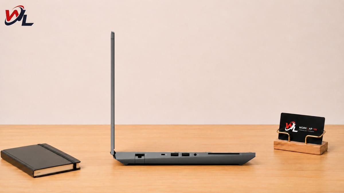 Hỗ trợ Thunderbolt 3, USB-A, HDMI, Ethernet, đáp ứng đa dạng nhu cầu Máy trang bị đầy đủ cổng kết nối hiện đại, tiện dụng